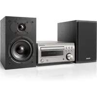 Denon D-M41DAB silber/schwarz HiFi-System mit CD und Bluetooth