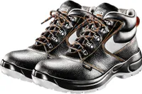 NEO TOOLS Sicherheitsschuhe Leder Sicherheitsschuhe Herren Arbeitstrainer Unzerbrechliche Schuhe | Größe: 46