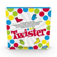 Hasbro Spiel Twister Bekanntes Verrenkungsspiel mit Verknotungsgefahr 