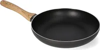 Bratpfanne Antihaft Beschichtung Kratzfest Pfanne ALBERO schwarz 28 cm HOMLA