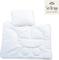 Sei Design  Kinderwagen SET | Kopfkissen 30x40 + Bettdecke 60x80
