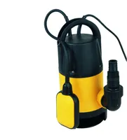 Belko® JP400-D2 Schmutzwasserpumpe mit integriertem Schwimmer-schalter  Tauchpumpe mit Griff - 8000 L/h, 5m Förderhöhe, Ø30mm Partikel, 7m Kabel,  IPX8