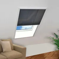 vidaXL sieťka proti hmyzu plisovaná na okná hliník 80 x 100 cm
