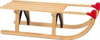 Drewniane sanki - Davos 100 cm Drewniane sanki wykonane z drewna bukowego, wyprodukowane w UE