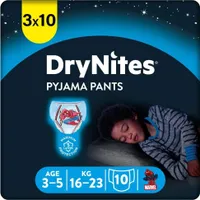 Huggies DryNites Windeln Windelhosen Jungen 3-5 J. (16-23kg) Monatspack 30 Stk.