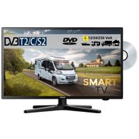 Gelhard GTV2254 LED Smart TV mit DVD und DVB-S2 /C/T2 für 12V u. 230Volt WLAN Full HD Gelhard GTV2254 LED Smart TV mit DVD und DVB-S2 /C/T2 für 12V u. 230Volt WLAN Full HD