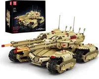 3296PCS Mould King 20011 Panzer Konstruktionsspielsteine Modell Kinderspielzeug