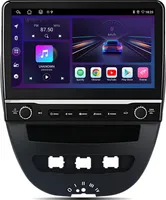 10.1" Android 13 Autorádio Carplay Pre Toyota Aygo Peugeot 107 Citroen C1 GPS Navi WIFI 4G BT DAB+ SWC 4GB+64GB Octa Core