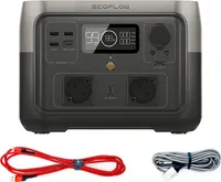 EcoFlow River 2 Max Powerstation inkl. USB-Schnellladekabel für Smartphones