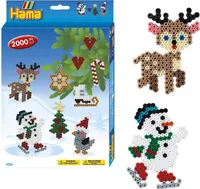 Hama zažehľovacie korálky midi "Vianočné" darčekové balenie 5,0 mm 2 000 zažehľovacích korálok