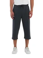 COMEOR Sporthose Herren Kurz – 3/4 Capri Hose Herren - Kurze Hosen Männer Laufshorts Baumwolle Shorts
