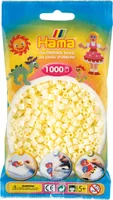 Svazek korálků Hama 207-02, 1000 ks, krémová barva