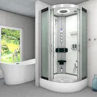 Duschkabine Dusche D58-50M1 Komplettdusche Fertigdusche 90x90 cm