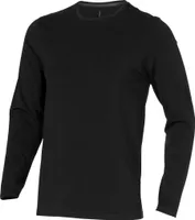 Elevate Herren T-Shirt Ponoka, langärmlig PF1811 (2XL) (Schwarz)