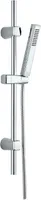 Design Brauseset mit Duschstange Chrom