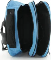 Fabrizio Schulranzen Schulrucksack mit Schmetterlingmuster Türkis