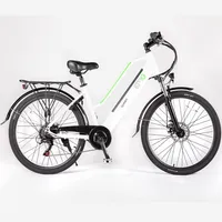 EMG "Queen" 28-calowy rower elektryczny, 13Ah, biały