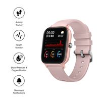 Sinji Smartwatch – Fitness-Tracker - Herzschlagmesser – Blutdruckmesser – Schrittzähler – Schlaf-Tracker - Rosa