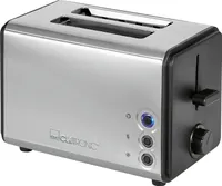 Clatronic Toaster 2 Scheiben TA 3620, Brötchenaufsatz, Krümelschublade