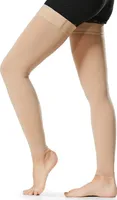 1 Paar Oberschenkel-Kompressionsstrš¹mpfe M?nner Frauen 20-30 mmHg Kompressionsstrš¹mpfe Kompressionshš¹lsen gegen Krampfadernschwellung