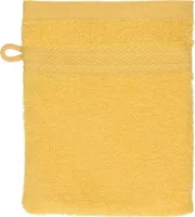 Betz Waschhandschuh 16x21 cm PREMIUM 100% Baumwolle  Farbe: honiggelb