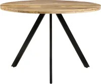 vidaXL Esstisch 110x75 cm Massivholz Mango