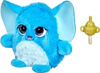 FurReal Fuzzalots - Blaues interaktives Haustier 25+ Sounds, Reaktionen und leuchtender Bauch