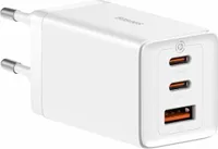 Wandladegerät Baseus GaN5 Pro 2xUSB-C + USB, 65W (weiß)