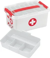 sunware the q-line Erste-Hilfe-Box 22,0 l weiß/rot 40,0 x 30,0 x 26,0 cm