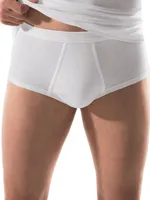 Doppelripp Herren Slip aus reiner Baumwolle 3er Pack von Esge