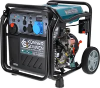GAS+Benzin KS 8100iEG Inverter Stromerzeuger Stromaggregat Generator 8000W