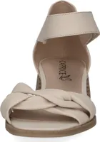 Caprice Damen Sandale Leder Blockabsatz Klettverschluss 9-28202-42, Größe:39 EU, Farbe:Weiß