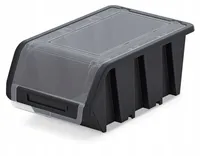 Prosperplast®, Kuweta, KTR20F-S411, Czarny, Organizer Zamknięcie