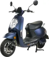 Elektrický skúter BILI BIKE GRACE 800 W, 60V 20Ah lítiová batéria, 45 km/h, modrý