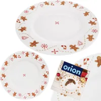 Orion Porzellanteller Dessertteller Teller aus Porzellan 20 cm