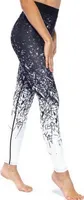 Damskie Legginsy Stains - Czarna / Biała / L KP25004