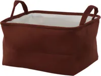 Aufbewahrungskorb mit Griffen, aus Polyester, 40 x 29 x 22 cm