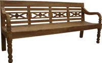 Stationsbank 4-Sitzer | 190cm | Teakholz