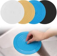 Universal Stöpsel für Spülbecken & Waschbecken, 4 Stück Abflussstopfen Silikon, Universal Stöpsel Badewannenstöpsel Gummi für Küche & Bad(4 Farben)