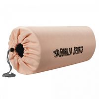 GORILLA SPORTS® Yogatasche - für Yogamatte 173 x 61 cm, mit Verstellbarem Tragegurt, aus Baumwolle, Rosa - Tragetasche, Yogamattentasche, Rucksack, Yoga Tasche