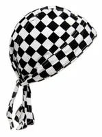 Kopftuch Bandana Karo Schach, Bandana Headscarf Checkered Chess, Ajedrez a Cuadros pañuelo