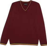 Harry Potter - Pullover für Kinder HE1207 (128) (Weinrot/Gelb)