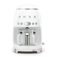 SMEG DCF02WHEU - Filterkaffeemaschine - 1,4 l - Gemahlener Kaffee - 1050 W - Weiß