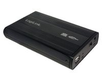 LogiLink 3,5" USB 2.0 Festplattengehäuse für SATA Festplatten Schwarz