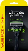 Holicí strojek Hydro 3 Skin Protection + 9 hlavic
