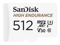 SanDisk  - 512GB, MicroSDXC, Klasse 10, 100 MB/s, 40 MB/s, Weiß | SDSQQNR-512G-GN6IA