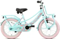 SuperSuper Lola Kinderfahrrad - Mädchen - 16 Zoll - Mint / Pink