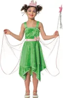 L3100970-104 grün Kinder Feen Kostüm Elfenkleid Gr.104