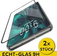 2X Echt Schutzglas Für Samsung Galaxy S24 Ultra 5G Panzerfolie 9H Full Screen Hartglas Robust Glasfolie