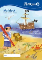 Pelikan Malblock     A3  70g/m  30 Bl. MC3/30  chlorfrei wei